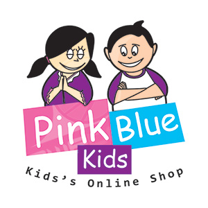 Logo Pink Blue Kids / Desain