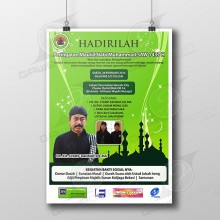 Poster Maulid Nabi Harverst City / Desain